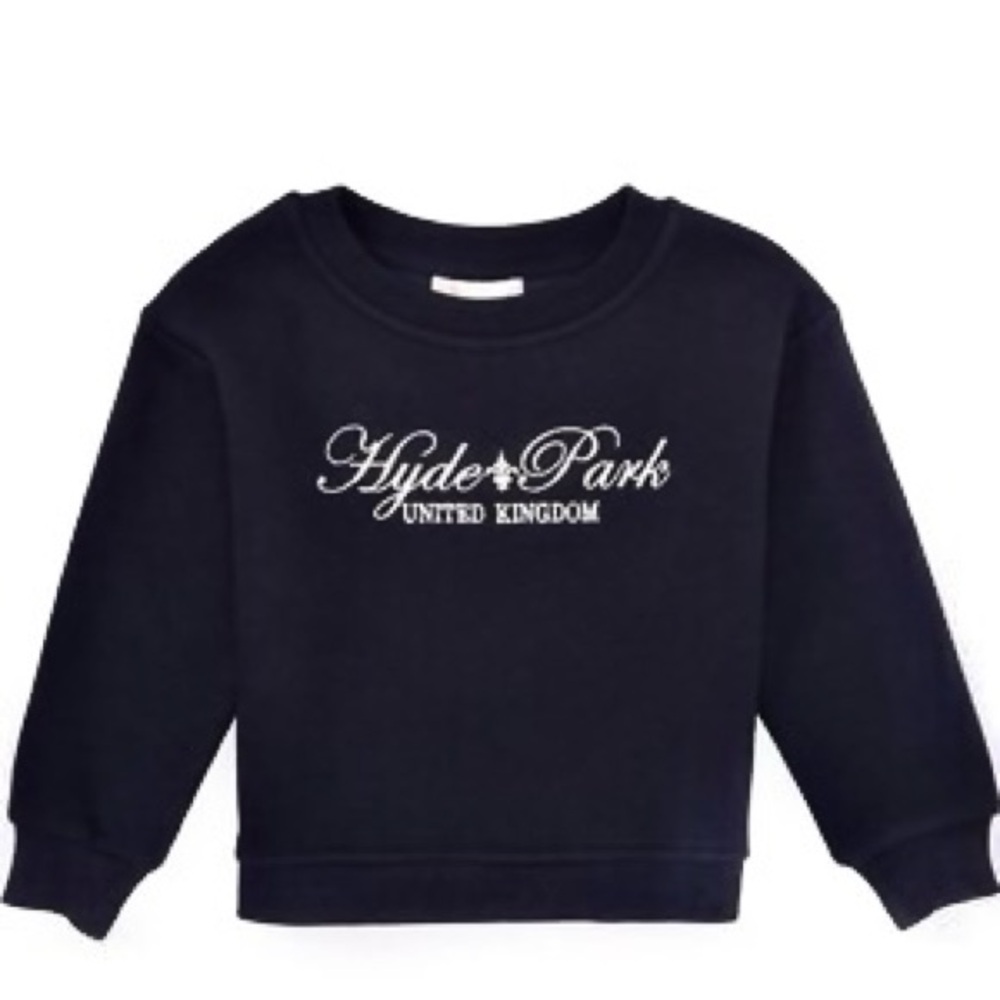 GB Girls Navy Hyde Park New York Sweatshirt